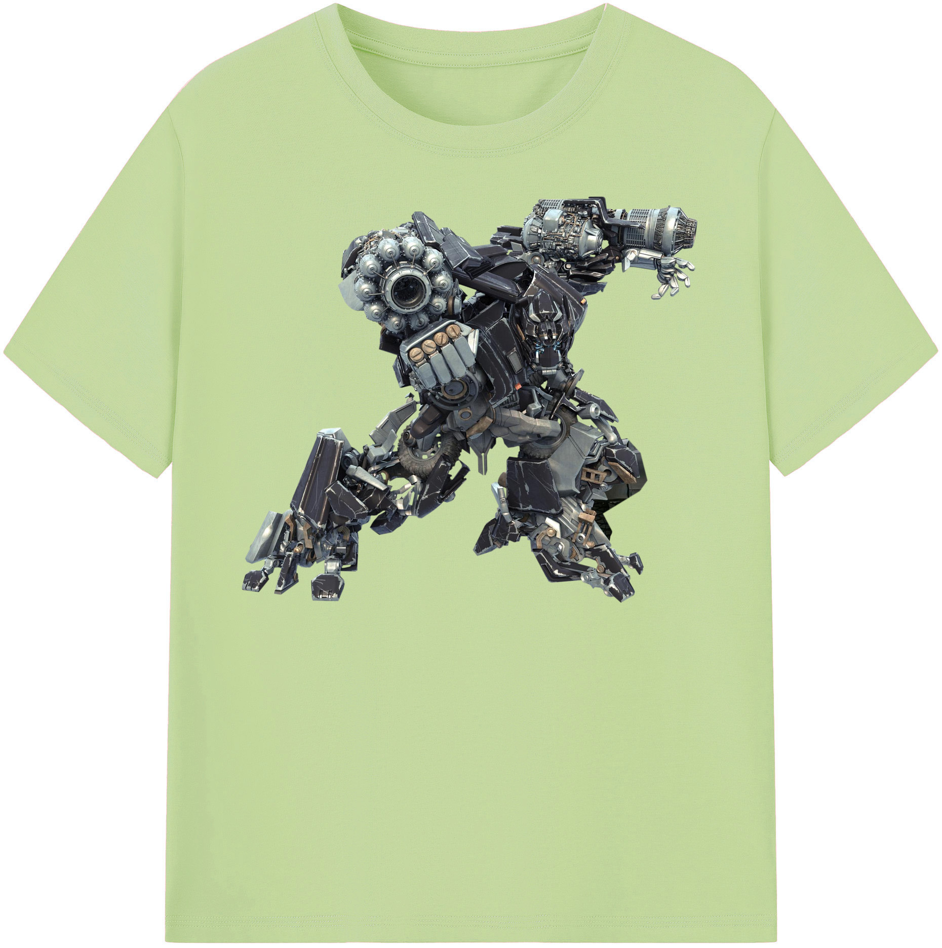 （画像用）  綿100％半袖Tシャツ（フロントプリント）
